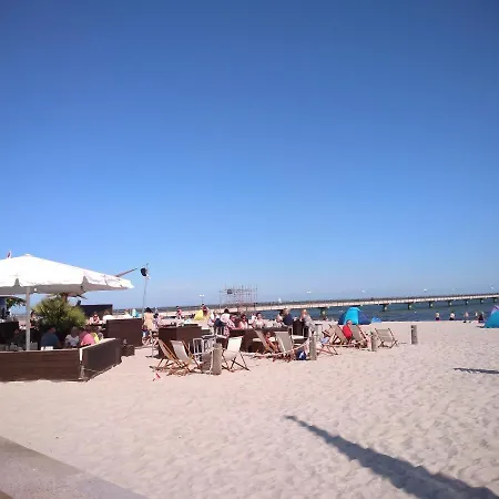 8, 1ste Etage, Eigene Terrasse Mit Strandkorb Apartament